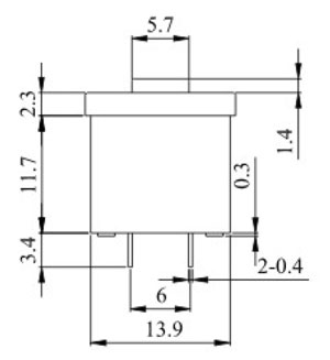 帶燈按鈕開(kāi)關(guān)R0193結(jié)構(gòu)圖